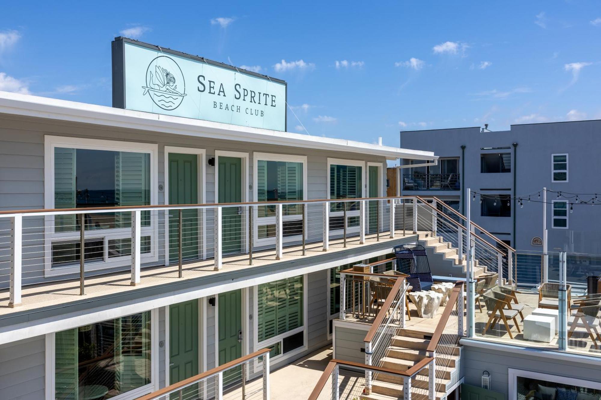 Sea Sprite Beach Club Хермоса-Бич Экстерьер фото