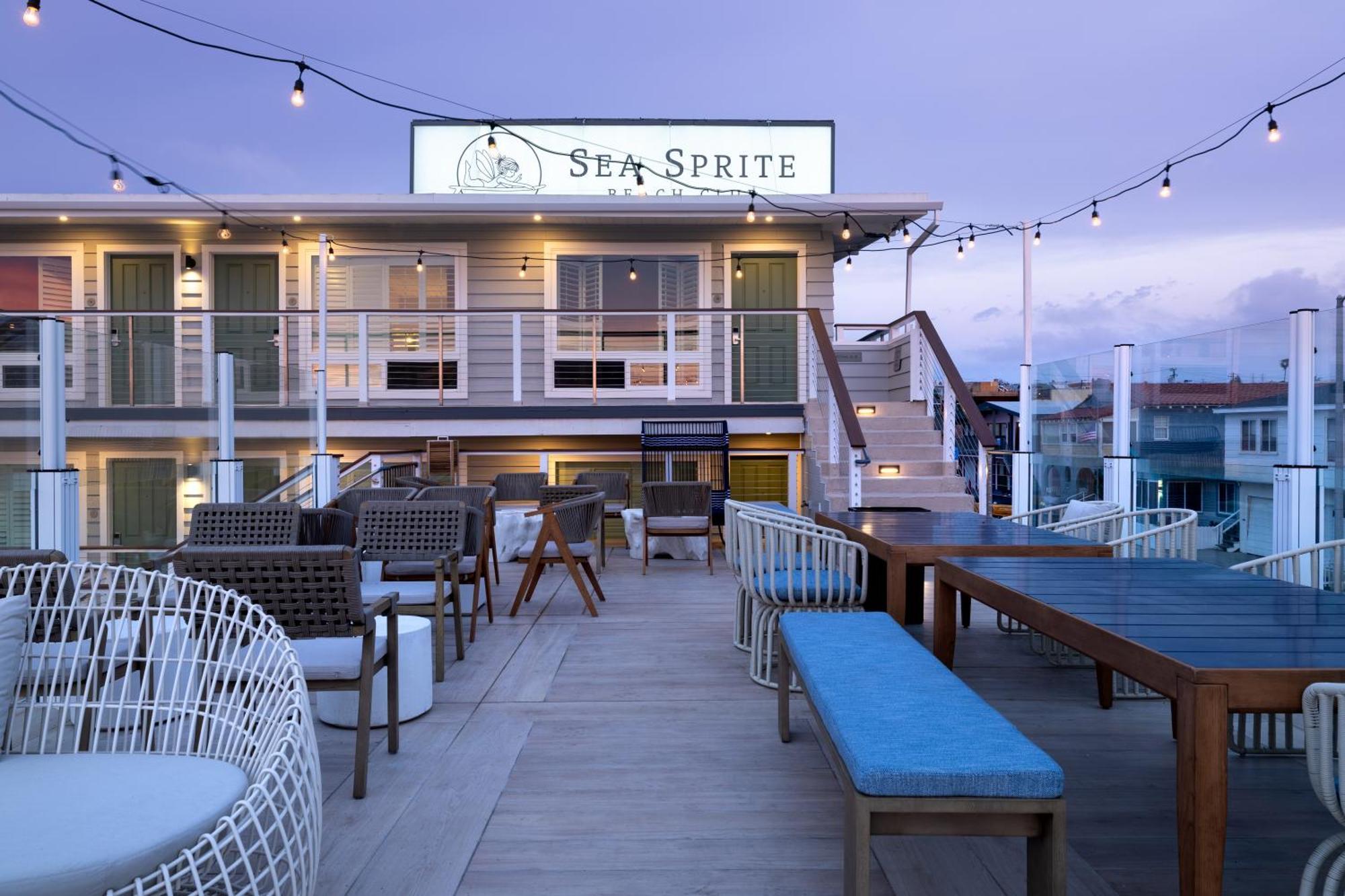 Sea Sprite Beach Club Хермоса-Бич Экстерьер фото