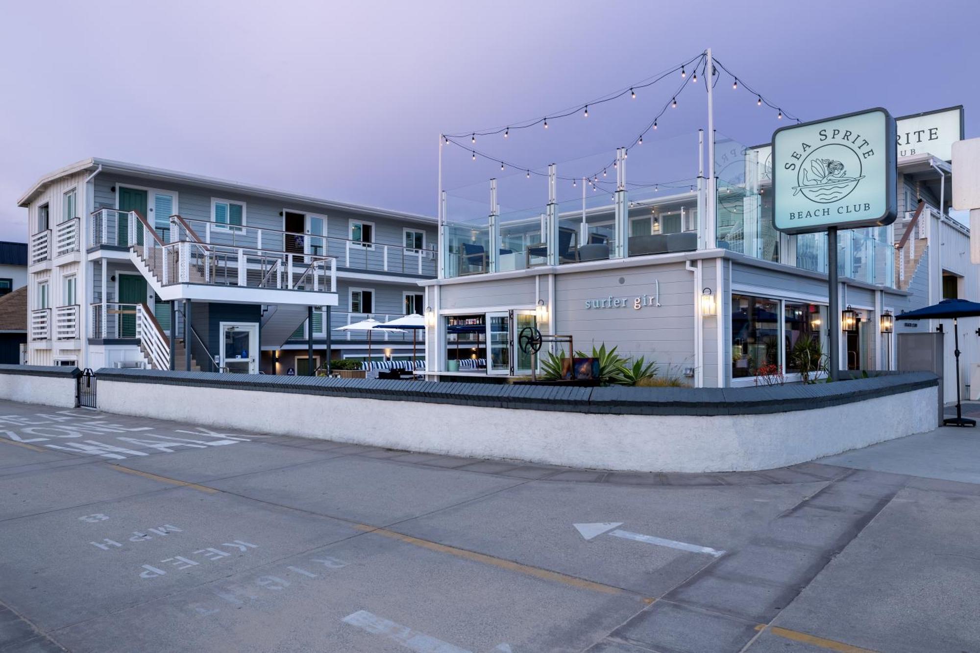 Sea Sprite Beach Club Хермоса-Бич Экстерьер фото
