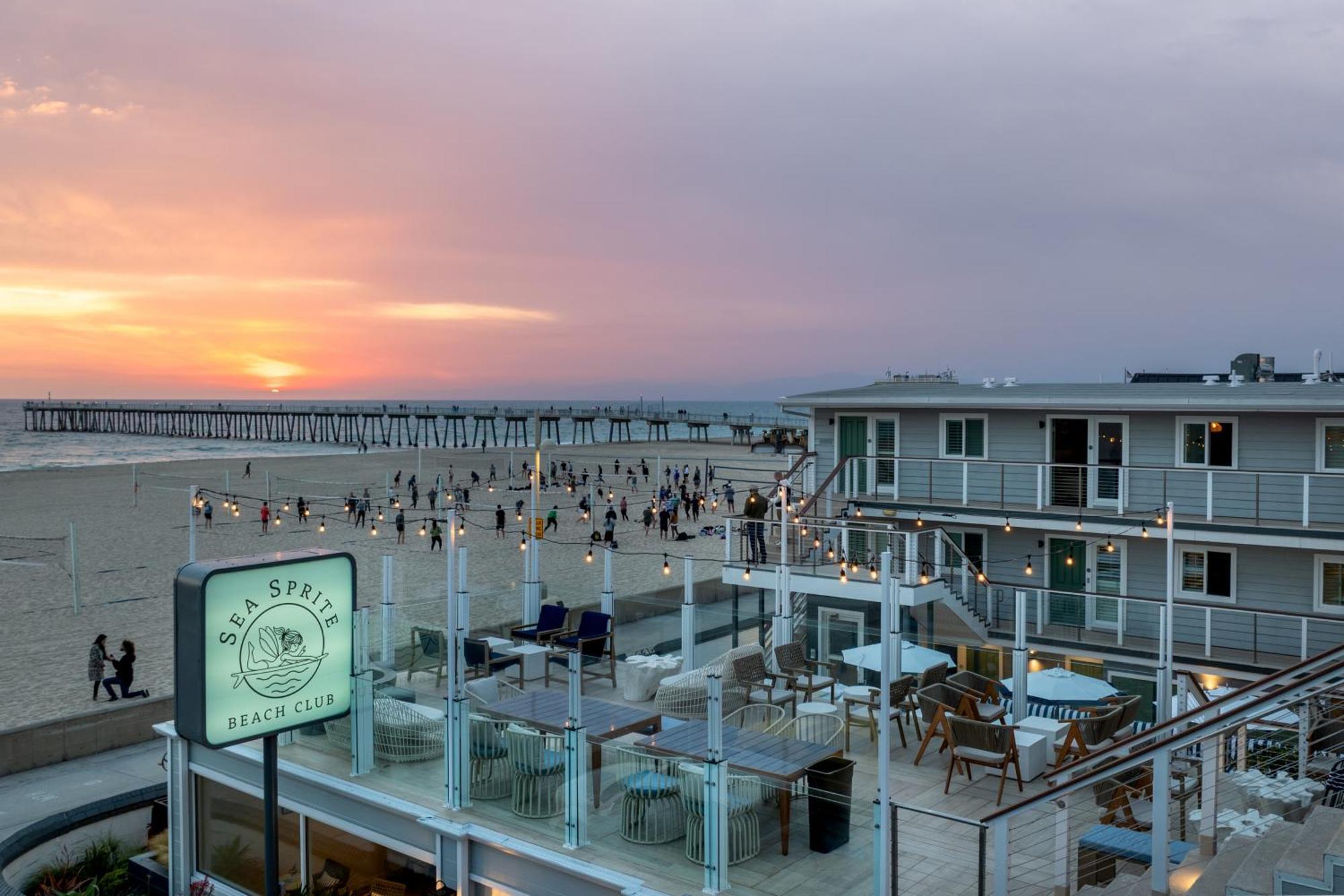 Sea Sprite Beach Club Хермоса-Бич Экстерьер фото